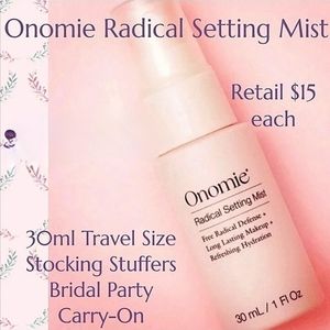 New RevolveOnomie Travel Radical Setting Mist, Make-Up Setting travel Spray 30ml